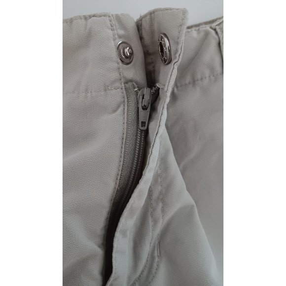 Athleta 8 Tan Cargo Pocket Outdoor Hiking Camping Casual Pants - Picture 5 of 7